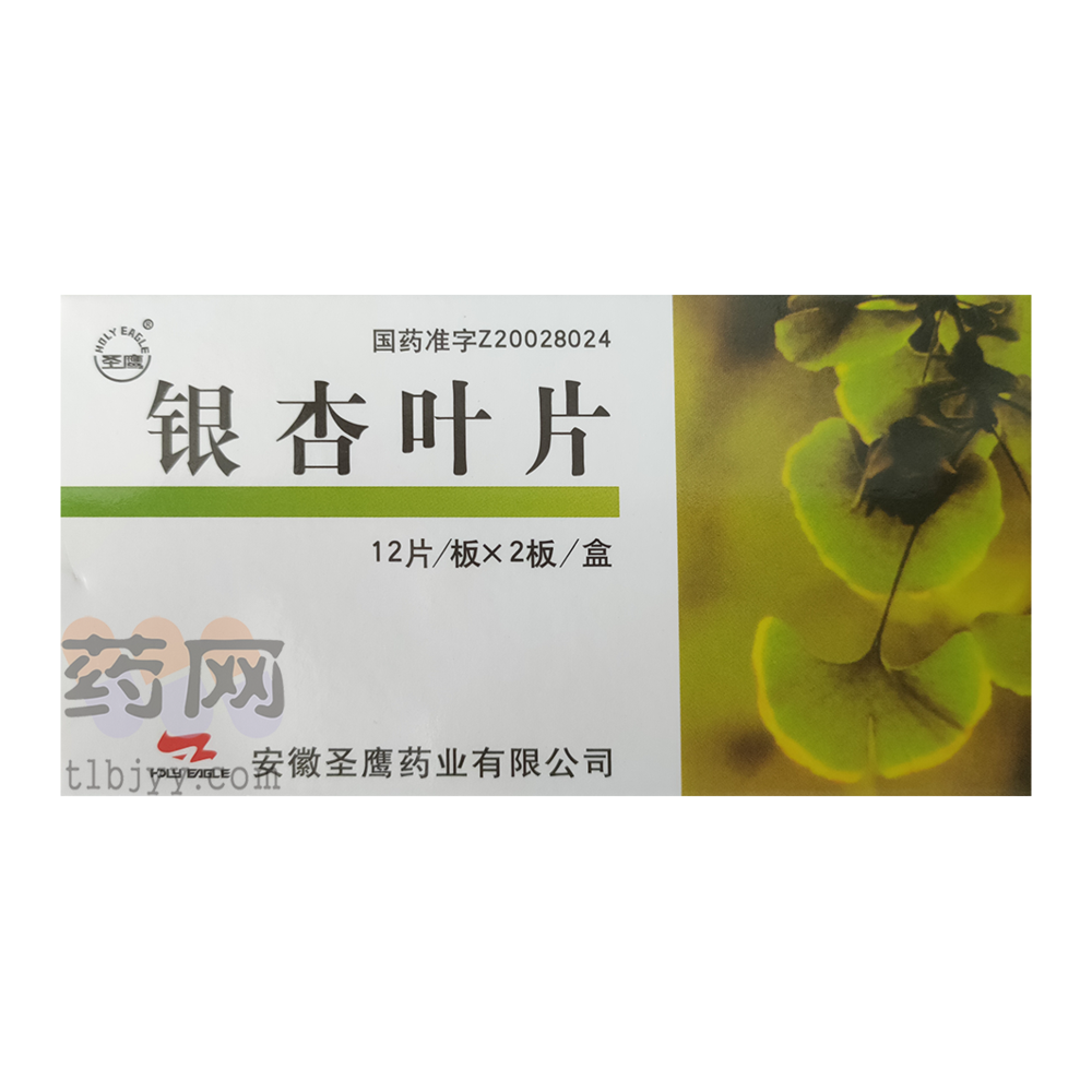 银杏叶片 药网